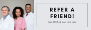 Refer a friend and Earn a $250 credit